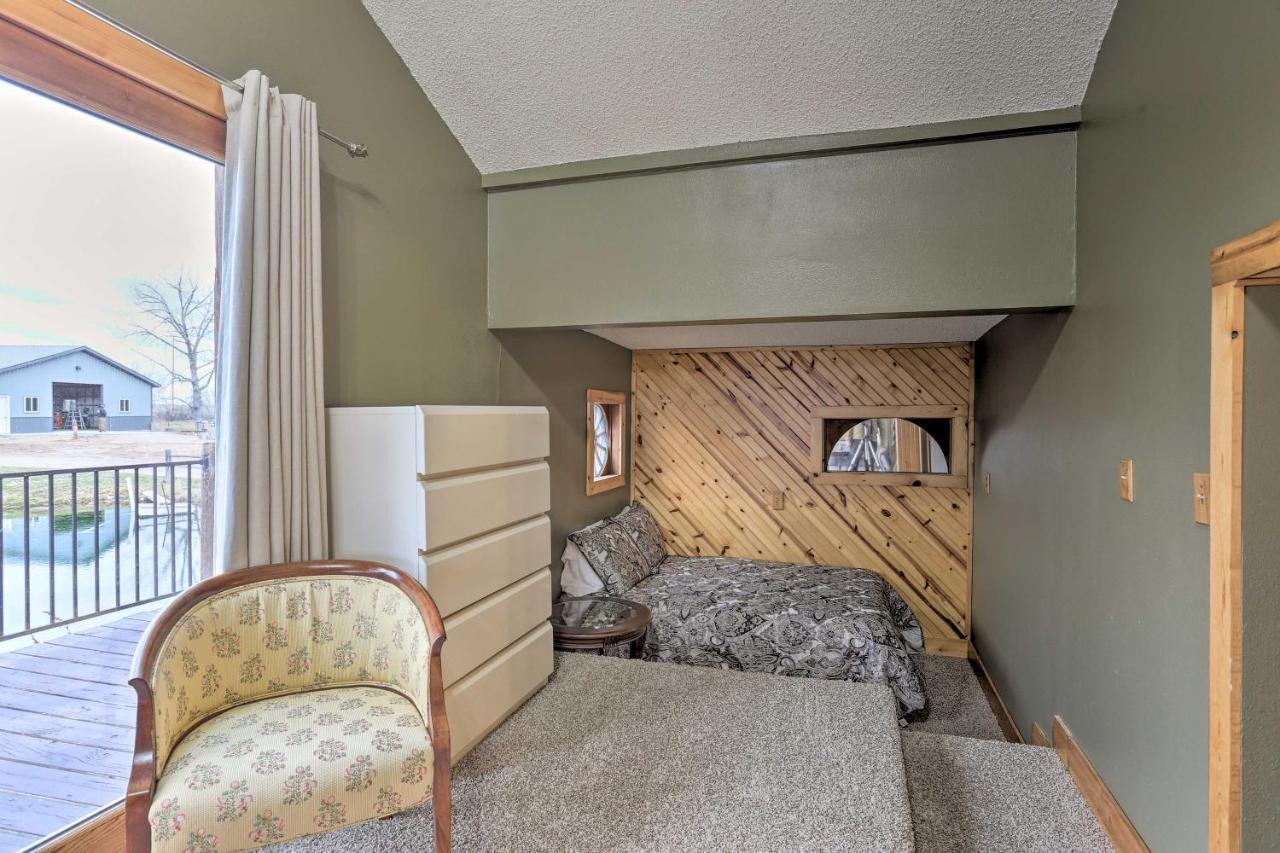 Rustic Spearfish Cabin On 12-Acre Trout Farm Exterior photo
