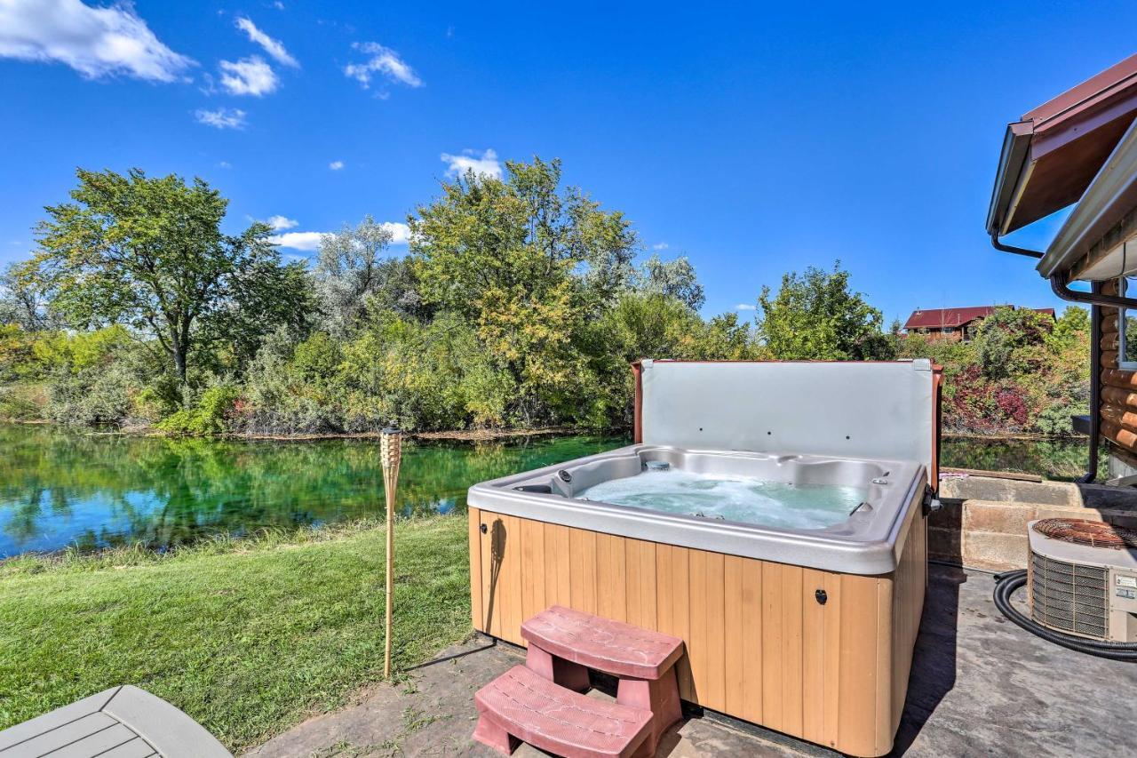 Rustic Spearfish Cabin On 12-Acre Trout Farm Exterior photo
